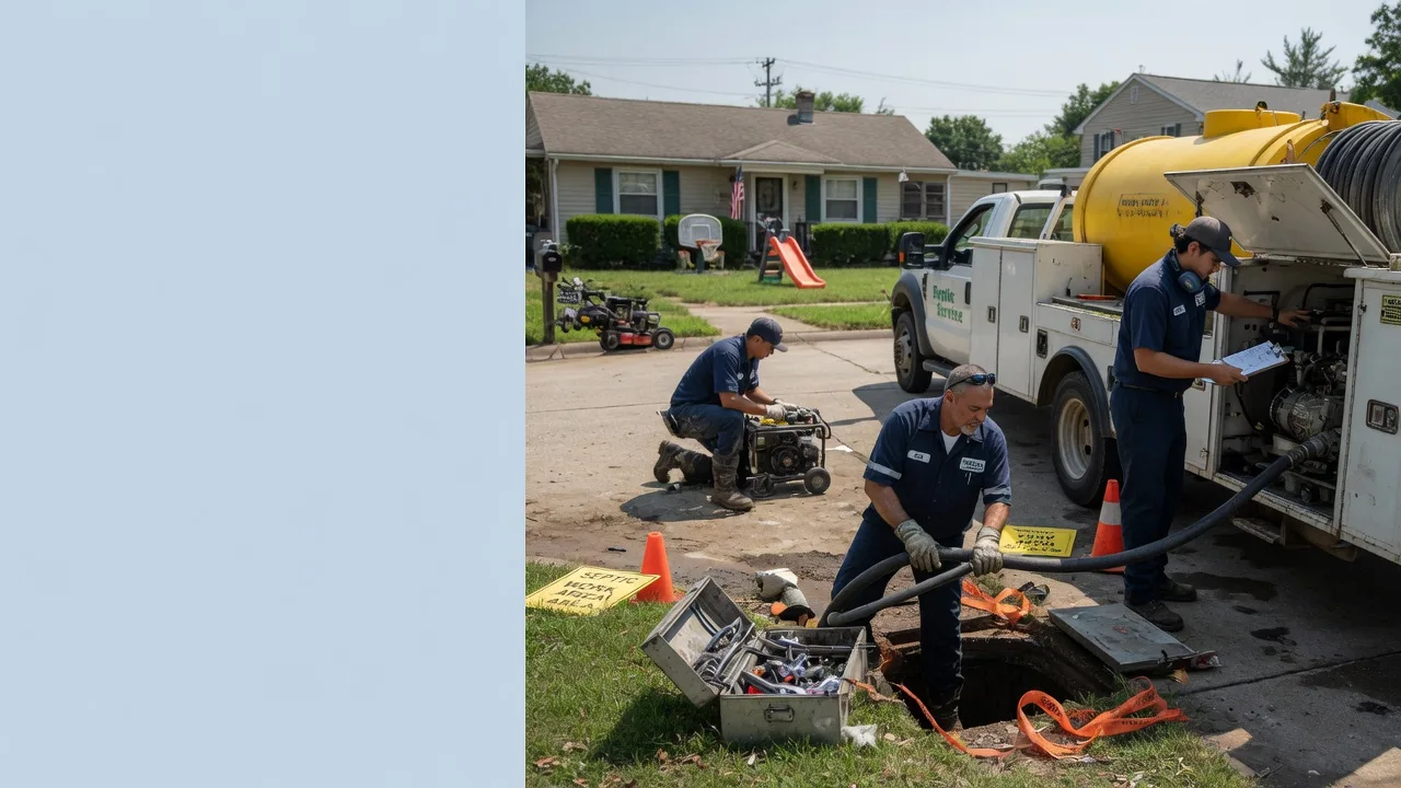 Septic Tank Pumping in Petal, MS near me